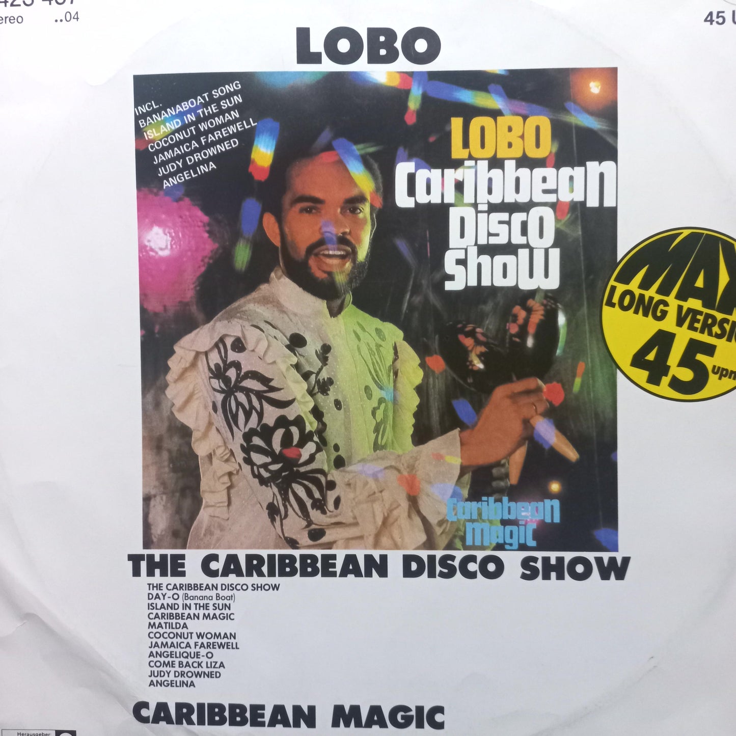 Lobo Caribbean Disco Show Maxi 2da. Mano Usado en Excelente Estado