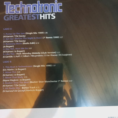 Technotronic The Hits LP Nuevo