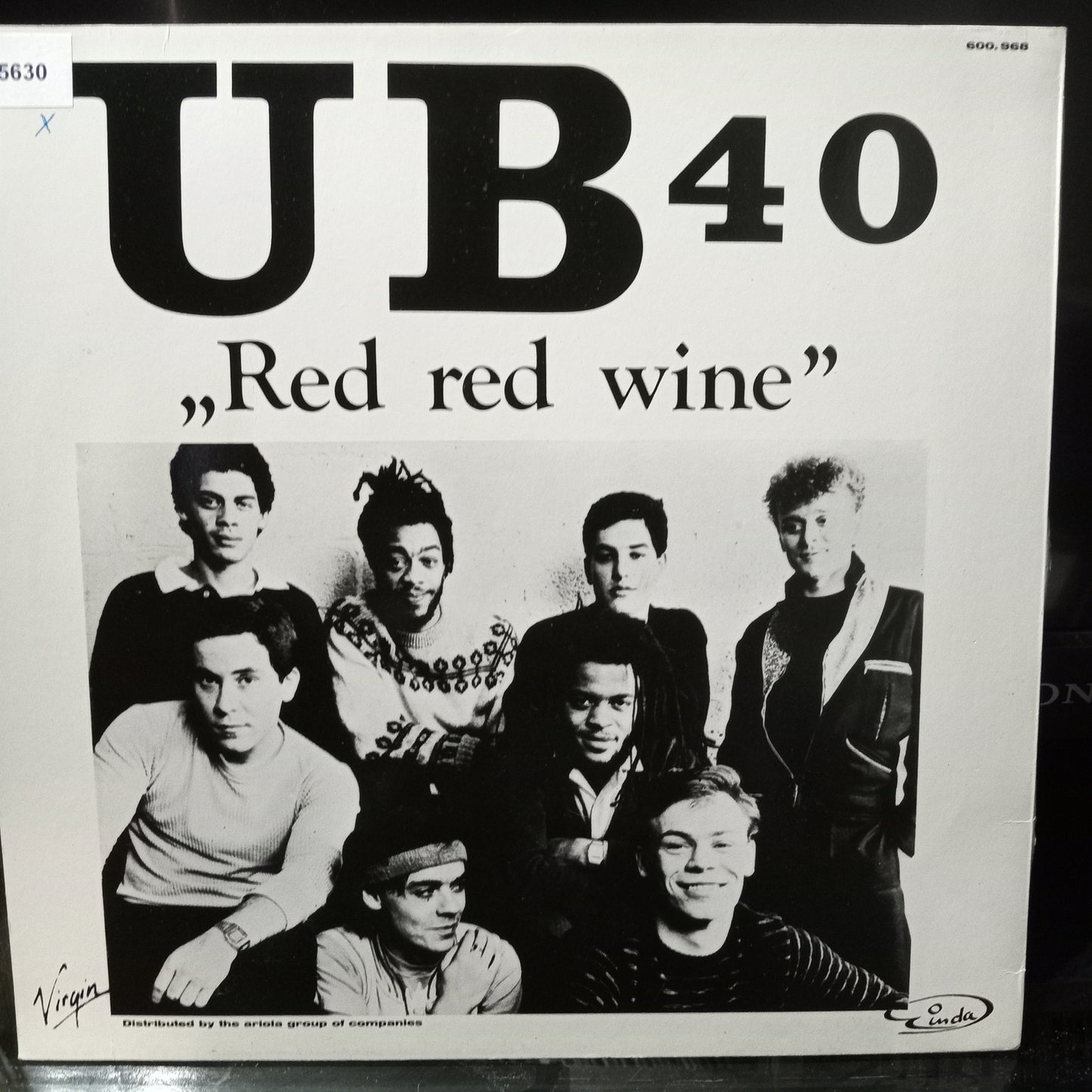 Ub40 Red Red Wine Maxi 2da. Mano Usado en Excelente Estado