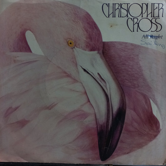 Christopher Cross Ride like the Wind / Sailing Simple 7" 2da. Mano Usado