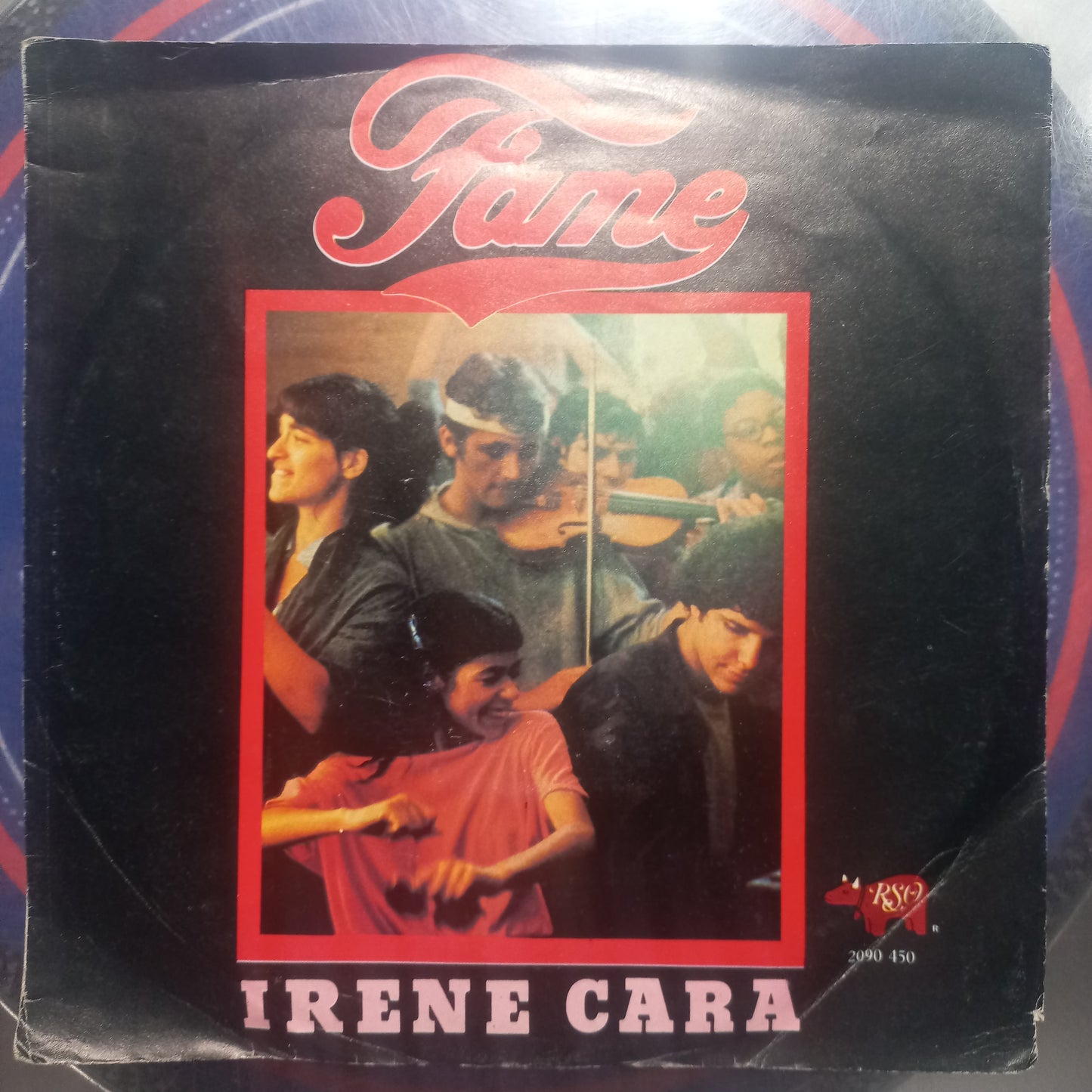 Irene Cara Fame Simple 7" 2da. Mano Usado Muy Bien + VG+