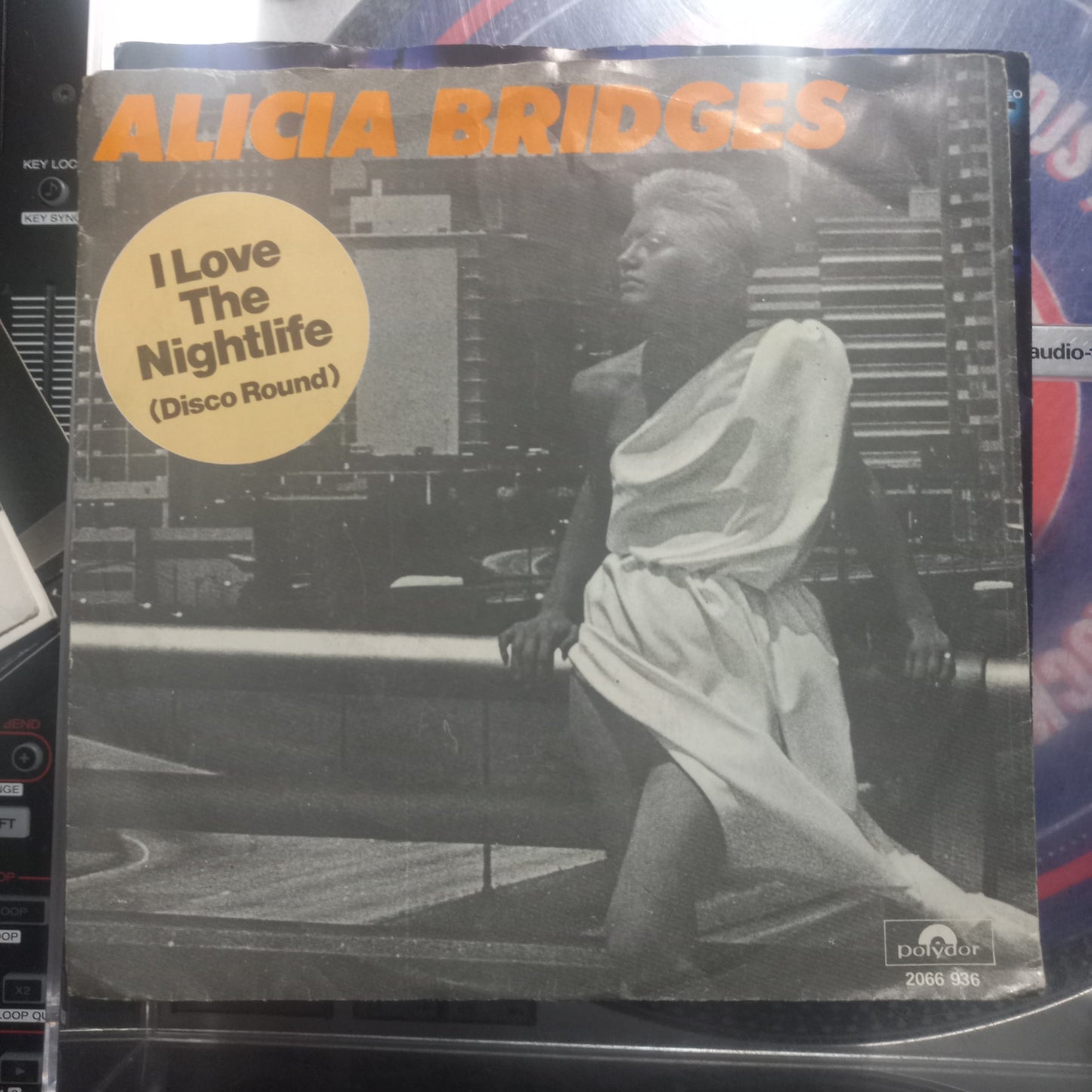 Alicia Bridges I love the Nightlife Simple 7" 2da. Mano Usado Muy Bien + VG+