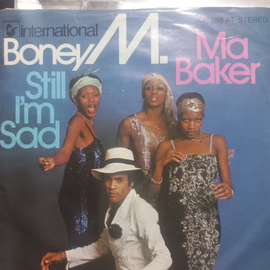 Boney M Ma Baker Simple 7" 2da. Mano Usado Muy Bien + VG+