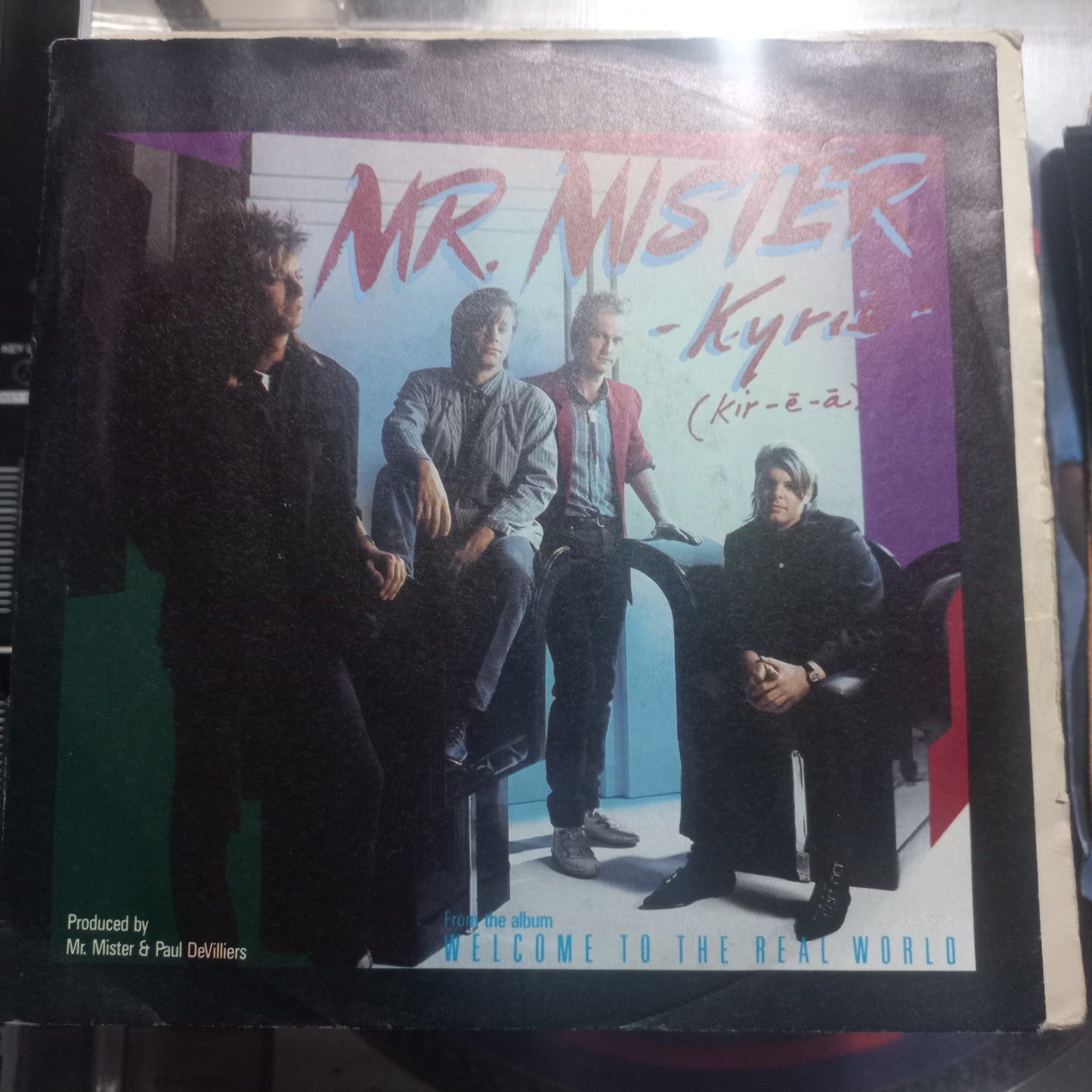 Mr. Mister Kyrie Simple 7" 2da. Mano Usado Muy Bien + VG+