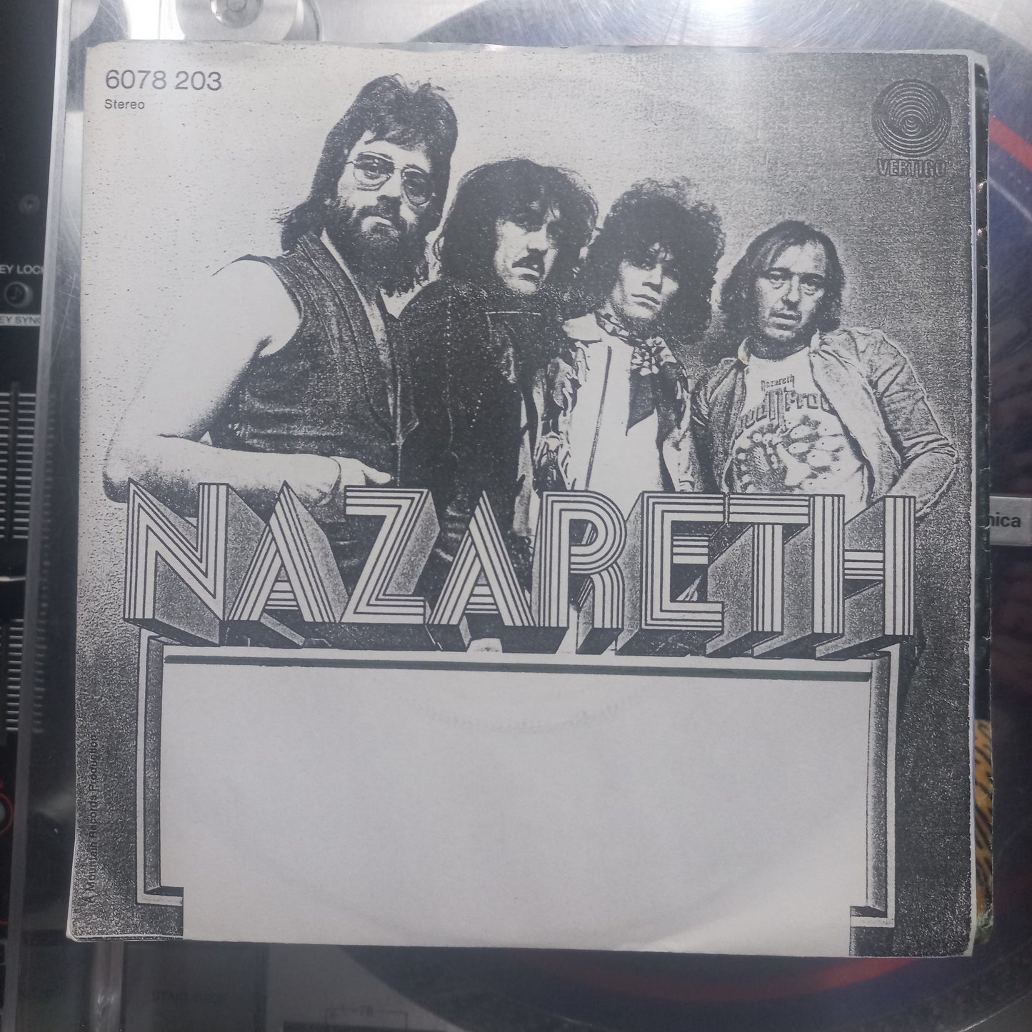 Nazareth Love Hurts Simple 7" 2da. Mano Usado Muy Bien + VG+