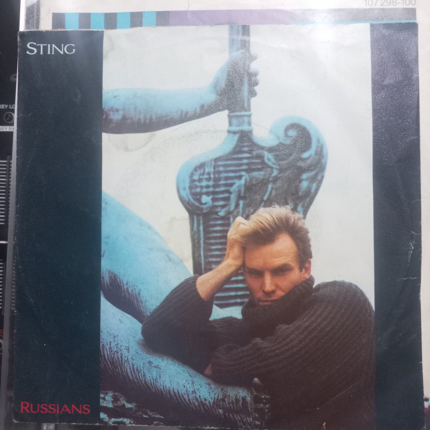 Sting Russians Simple 7" 2da. Mano Usado Muy Bien + VG+