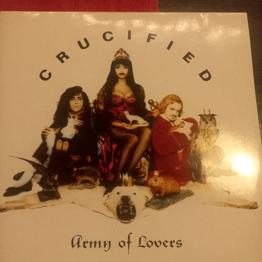 Army of Lovers Crucified Remixes Maxi 2da. Mano Usado en Excelente Estado