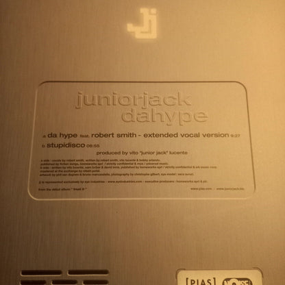 Junior Jack Da Hype and Stupidisco Maxi 2da. Mano Usado en Excelente Estado