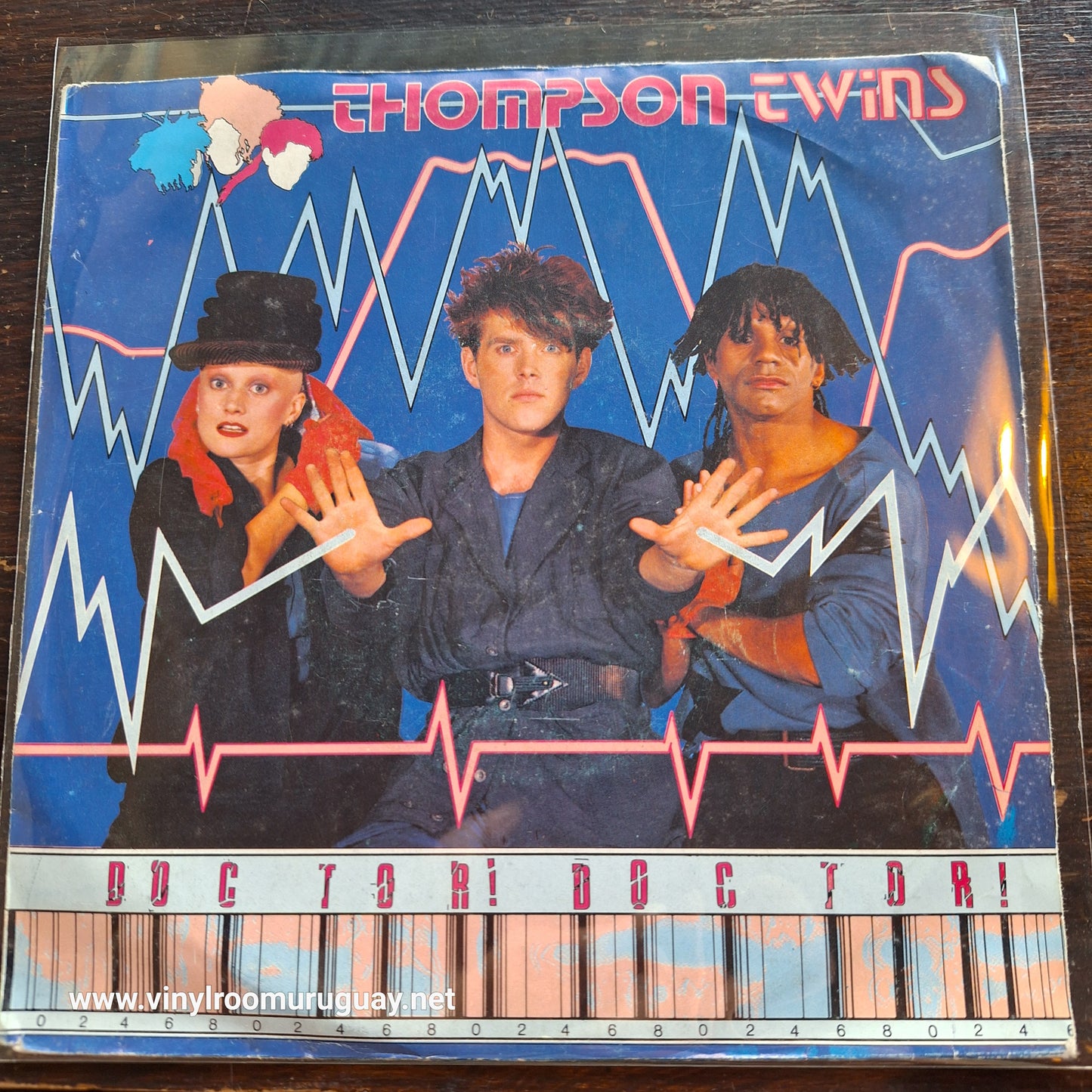 Thompson Twins Doctor Doctor Simple 7" 2da. Mano Usado Muy Bien + VG+