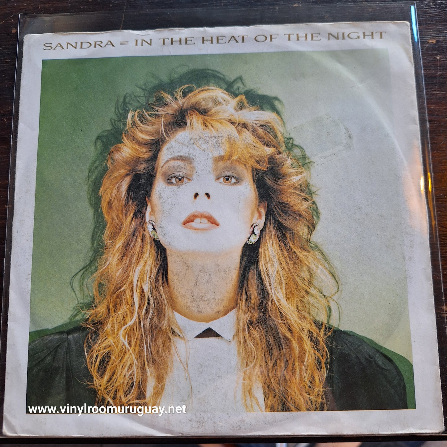 Sandra In the heat of the Night Simple 7" 2da. Mano Usado Muy Bien + VG+