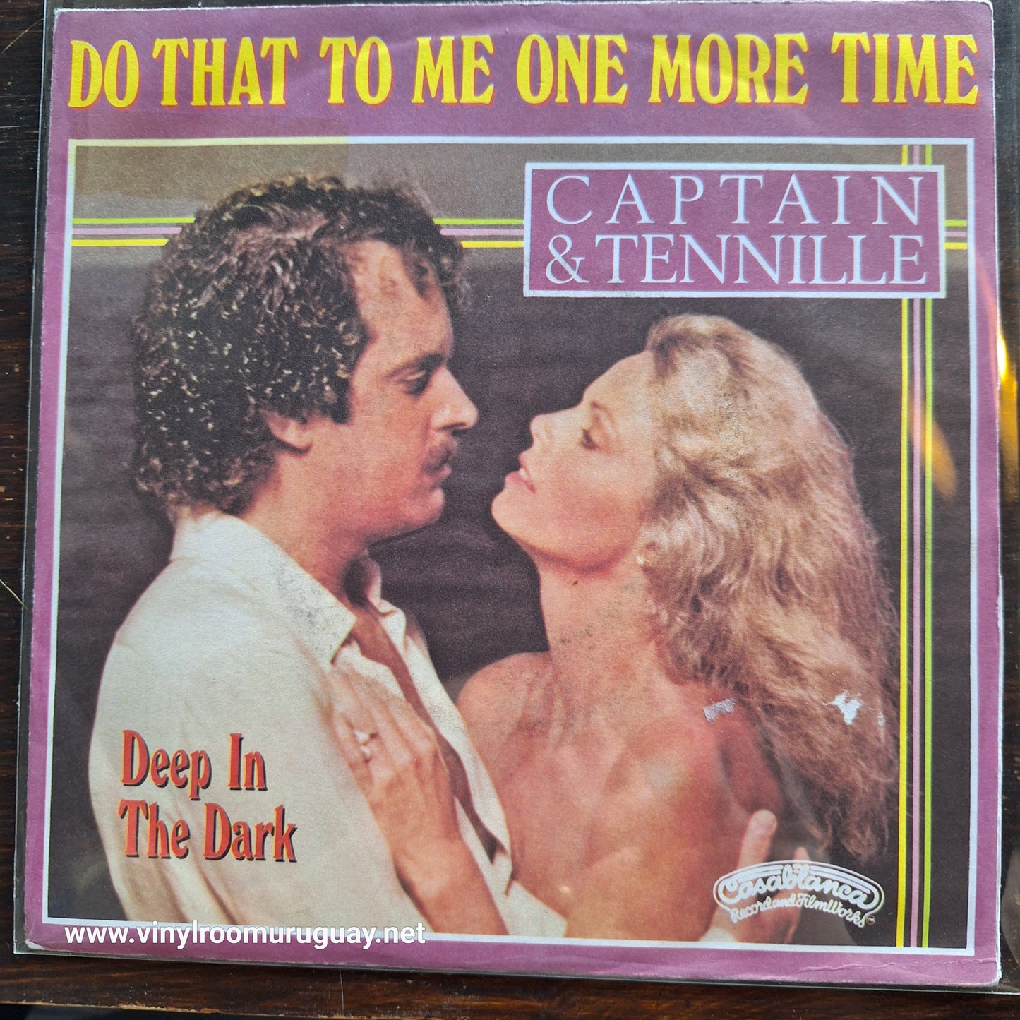 Captain and Tennille Do that to me one more time Simple 7" 2da. Mano Usado Muy Bien + VG+