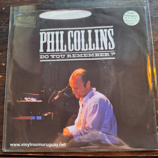 Phil Collins Do you remember Simple 7" 2da. Mano Usado Muy Bien + VG+