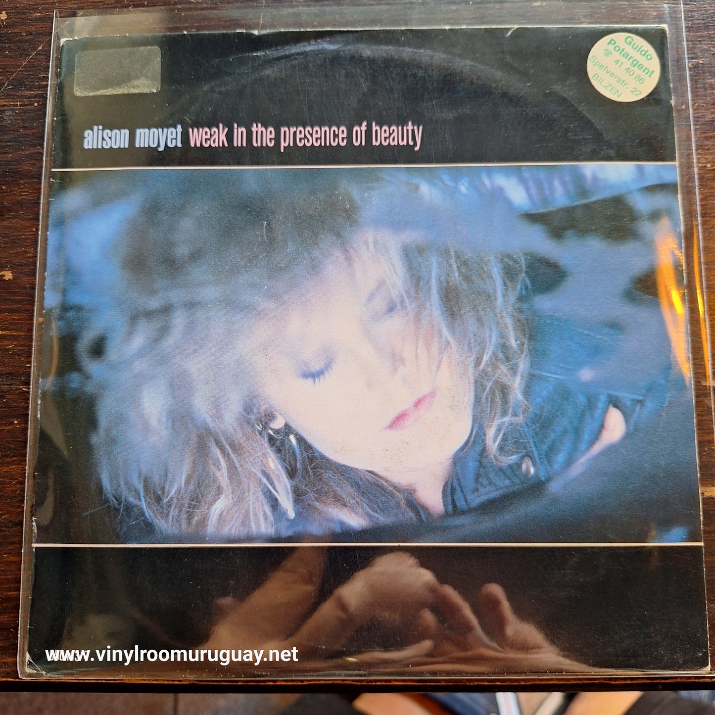 Alison Moyet Weak in the prescence of beauty Simple 7" 2da. Mano Usado Muy Bien + VG+