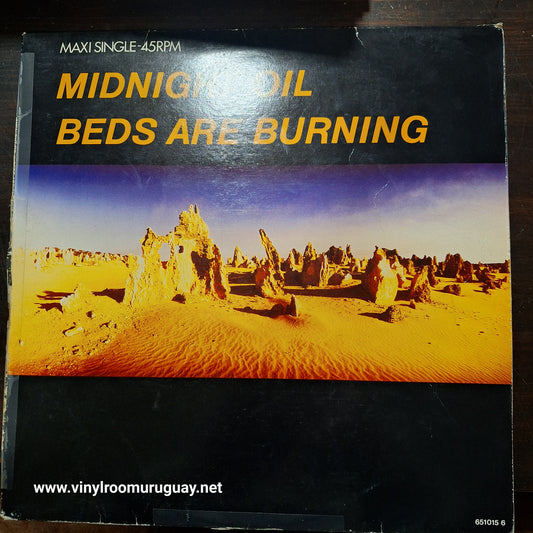 Midnight Oil Beds Are Burning Maxi 2da. Mano Usado en Excelente Estado