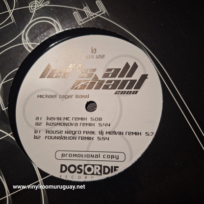 Michael Zegaer Band Lets all chant 2da. Mano Usado en Excelente Estado