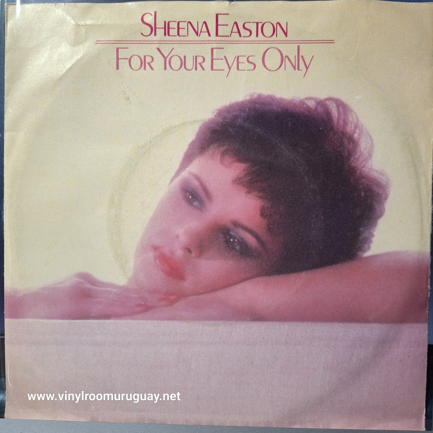 Sheena Easton For Your Eyes Only Simple 7" 2da. Mano Usado Muy Bien + VG+