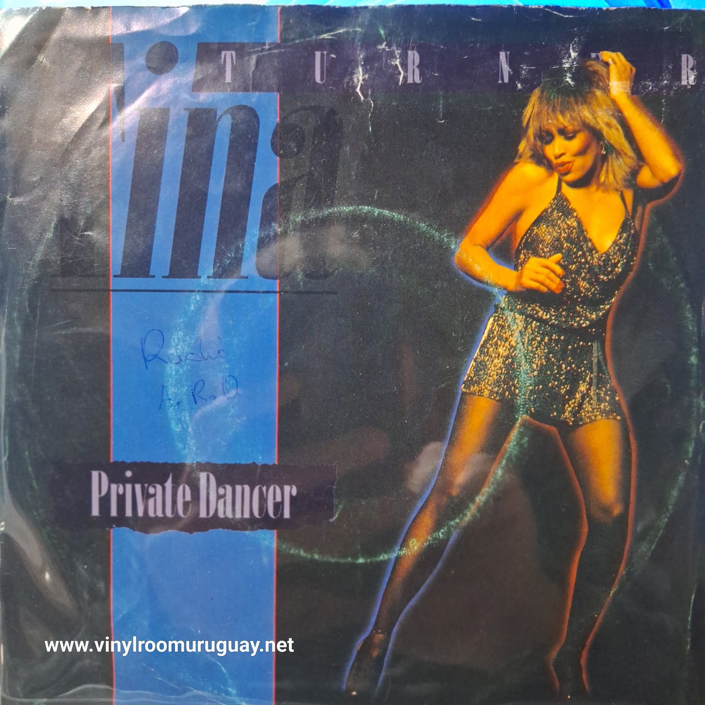 Tina Turner Private Dancer Simple 7" 2da. Mano Usado Muy Bien + VG+