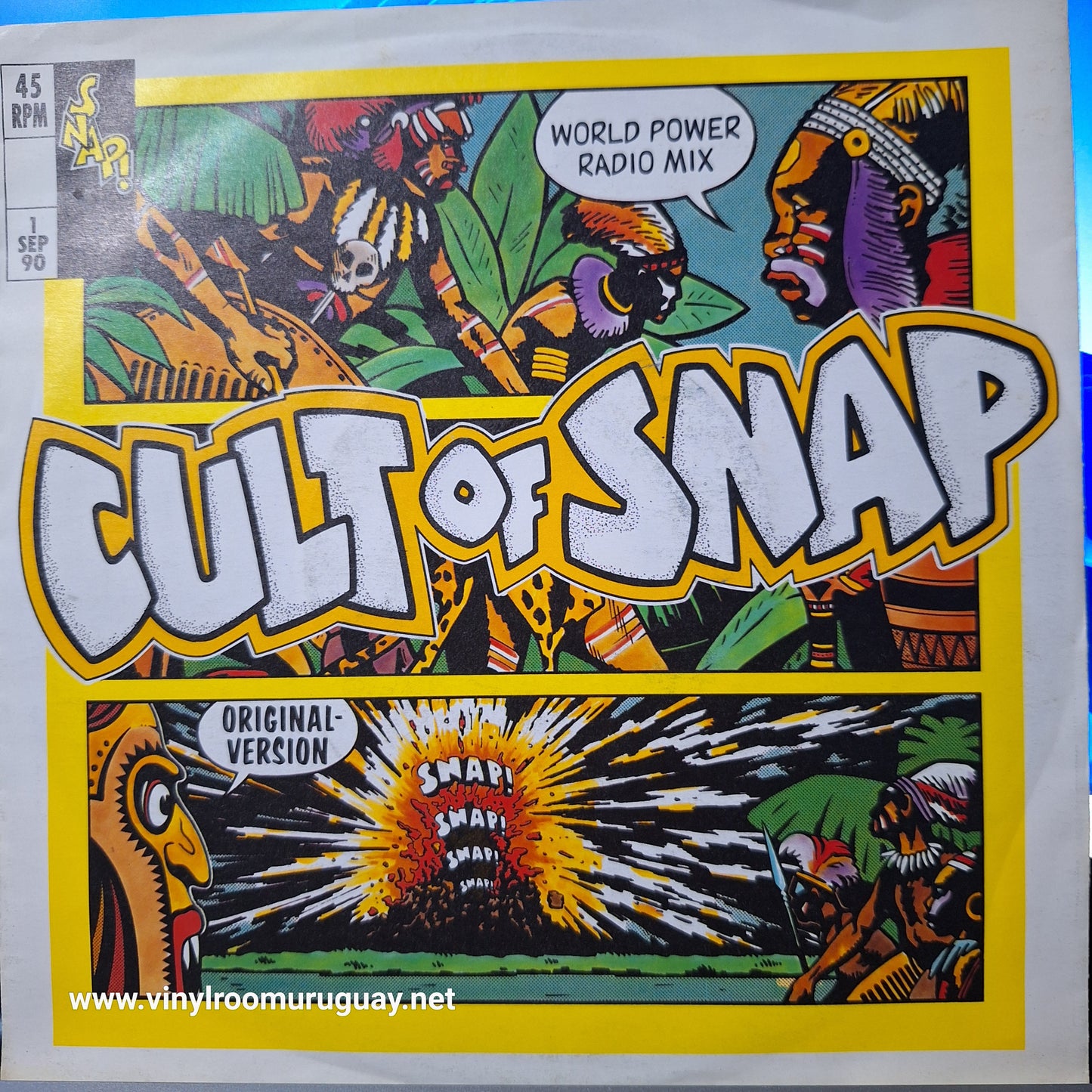 Snap Cult of Snap Simple 7" 2da. Mano Usado Muy Bien + VG+