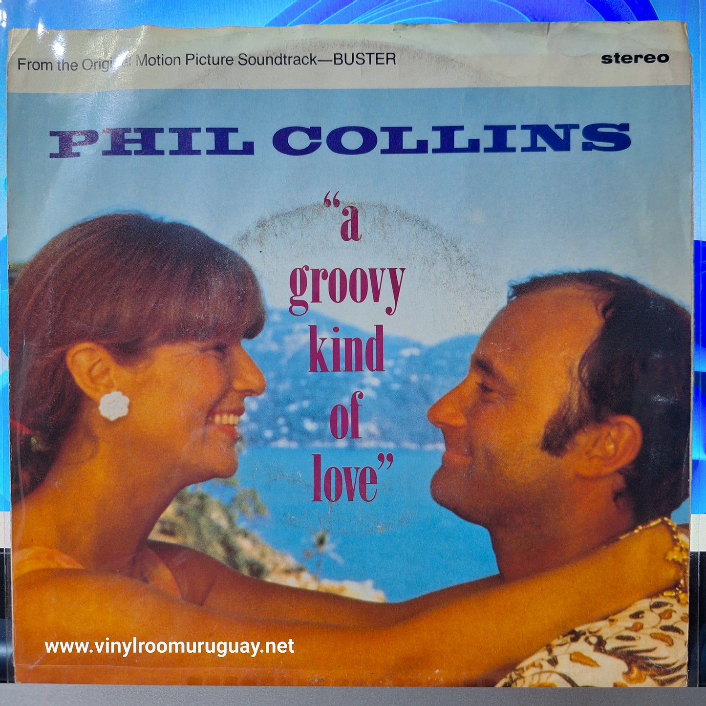 Phil Collins A Groovy Kind of Love Simple 7" 2da. Mano Usado Muy Bien + VG+