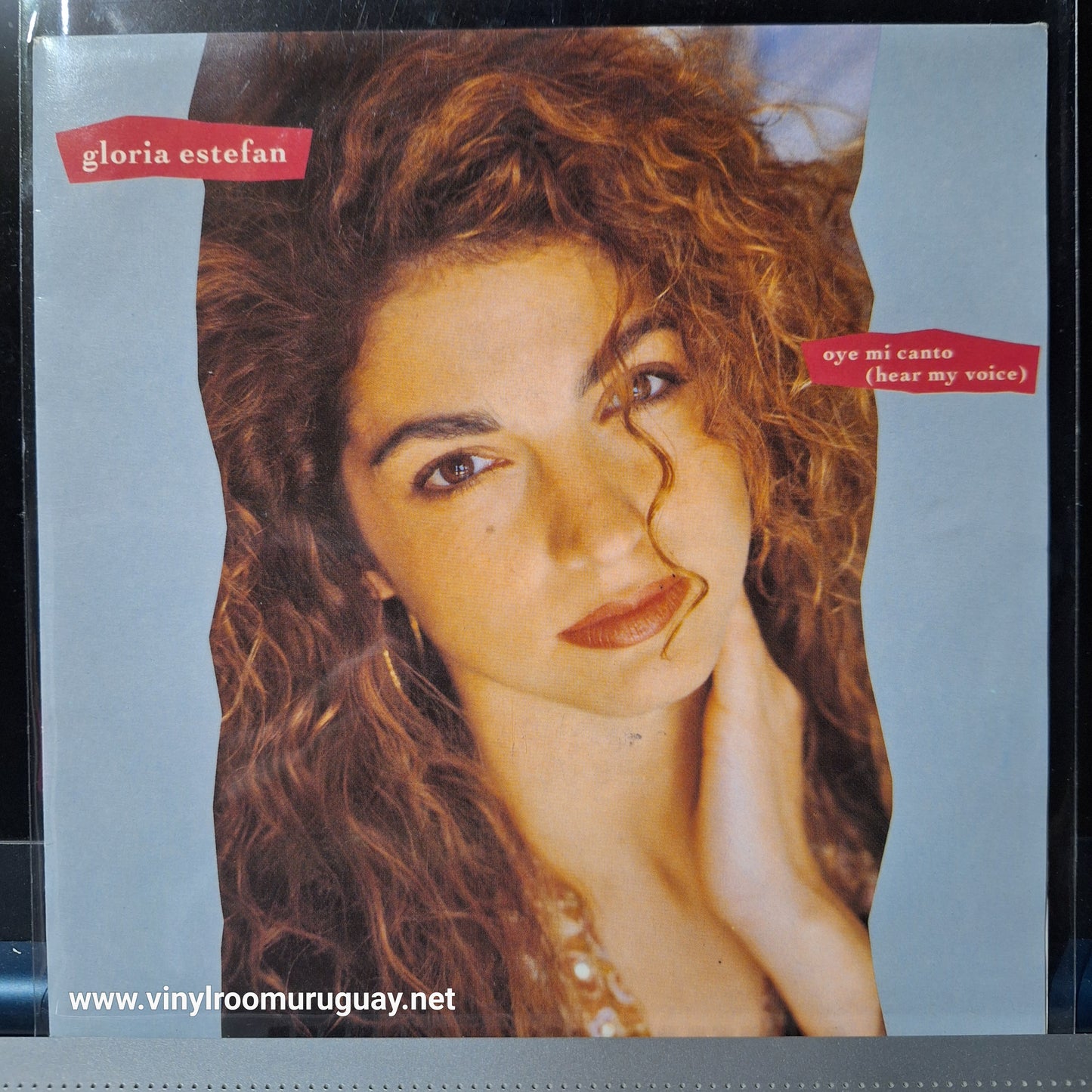 Gloria Estefan Oye Mi Canto Simple 7" 2da. Mano Usado Muy Bien + VG+