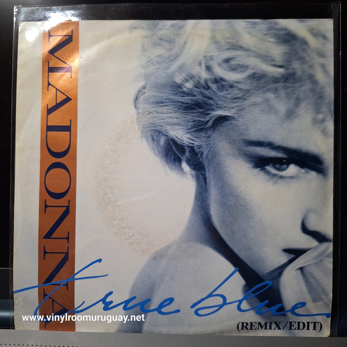 Madonna True Blue Simple 7" 2da. Mano Usado Muy Bien + VG+