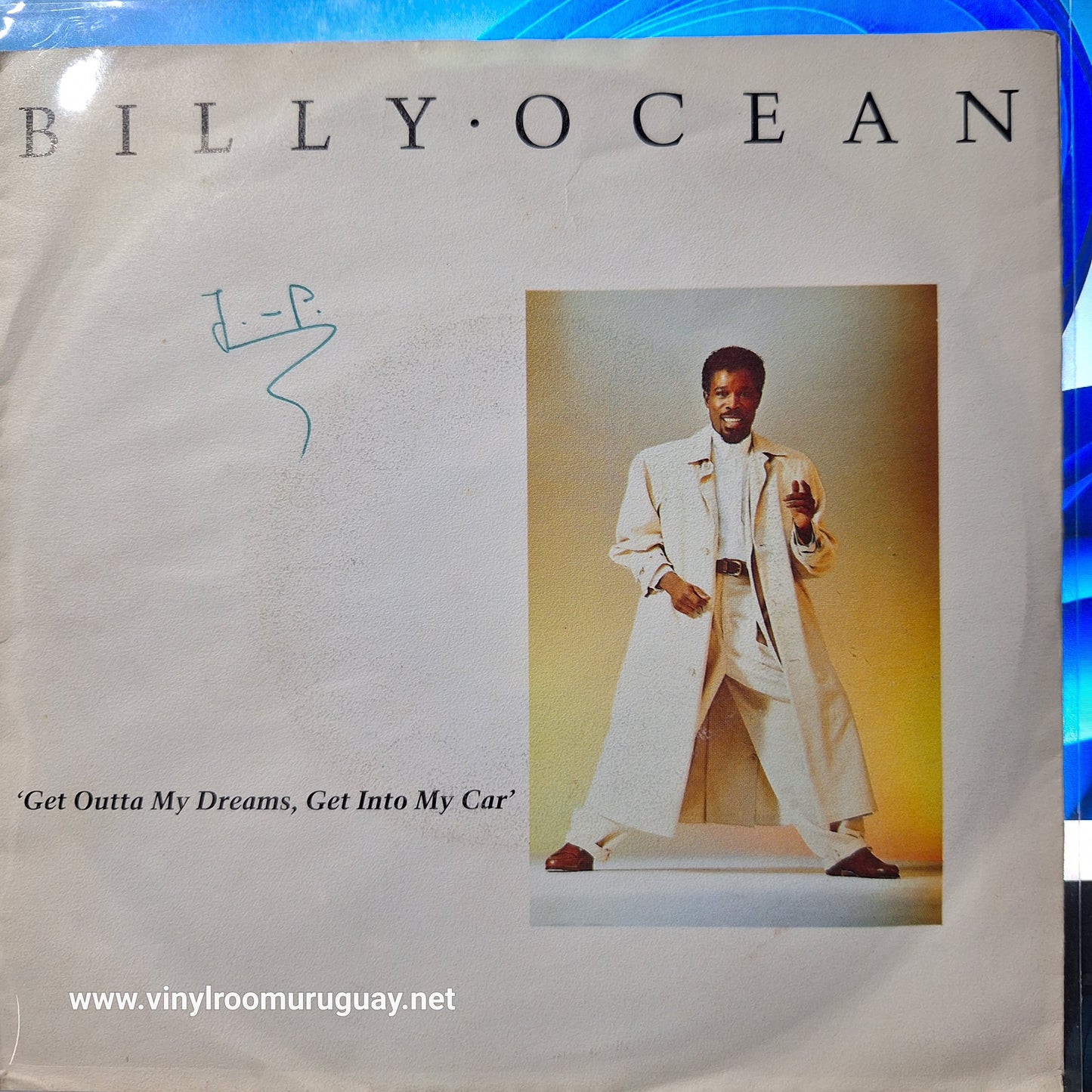 Billy Ocean Get out of my dreams Simple 7" 2da. Mano VG+