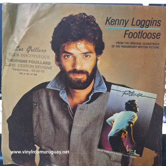 Kenny Loggins Footloose Simple 7" 2da. Mano Usado Muy Bien + VG+