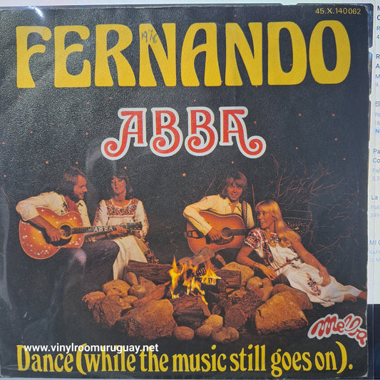 Abba Fernando Simple 7" 2da. Mano Usado Muy Bien + VG+