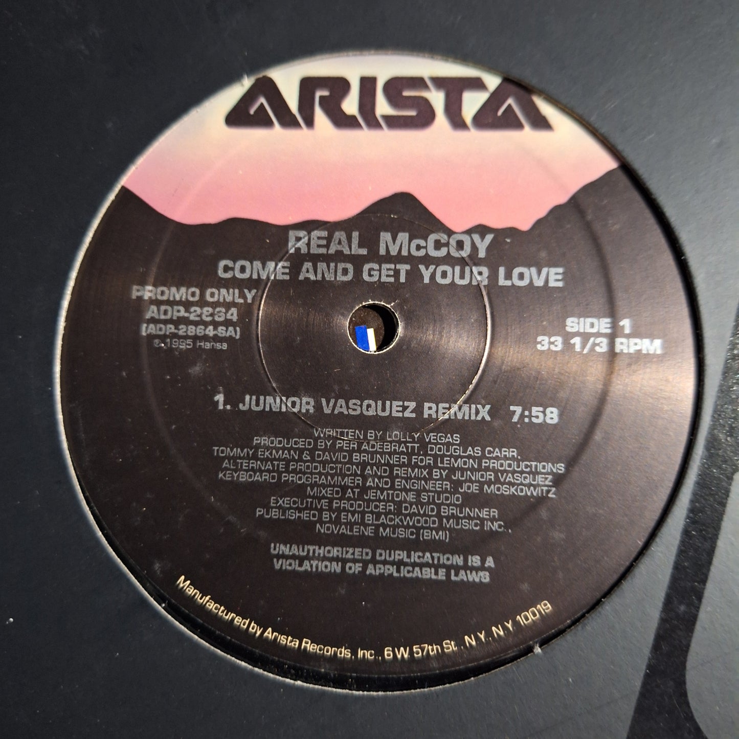 The Real McCoy Come and Get Your Love Maxi 2da. Mano Usado VG+