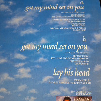 George Harrison Got my mind set on you  Maxi 2da. Mano Usado VG+