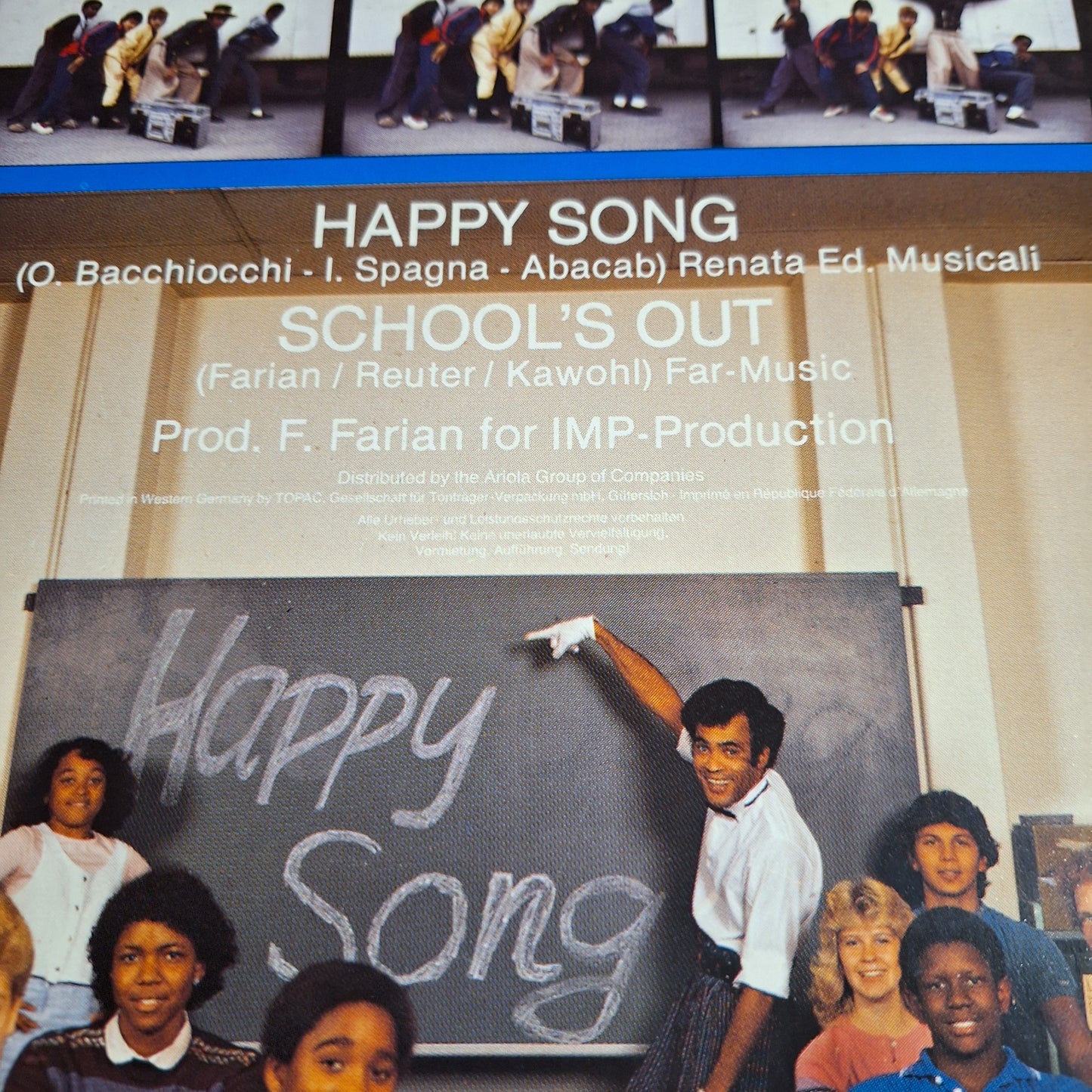 Boney M Happy Song Maxi 2da. Mano Usado VG+