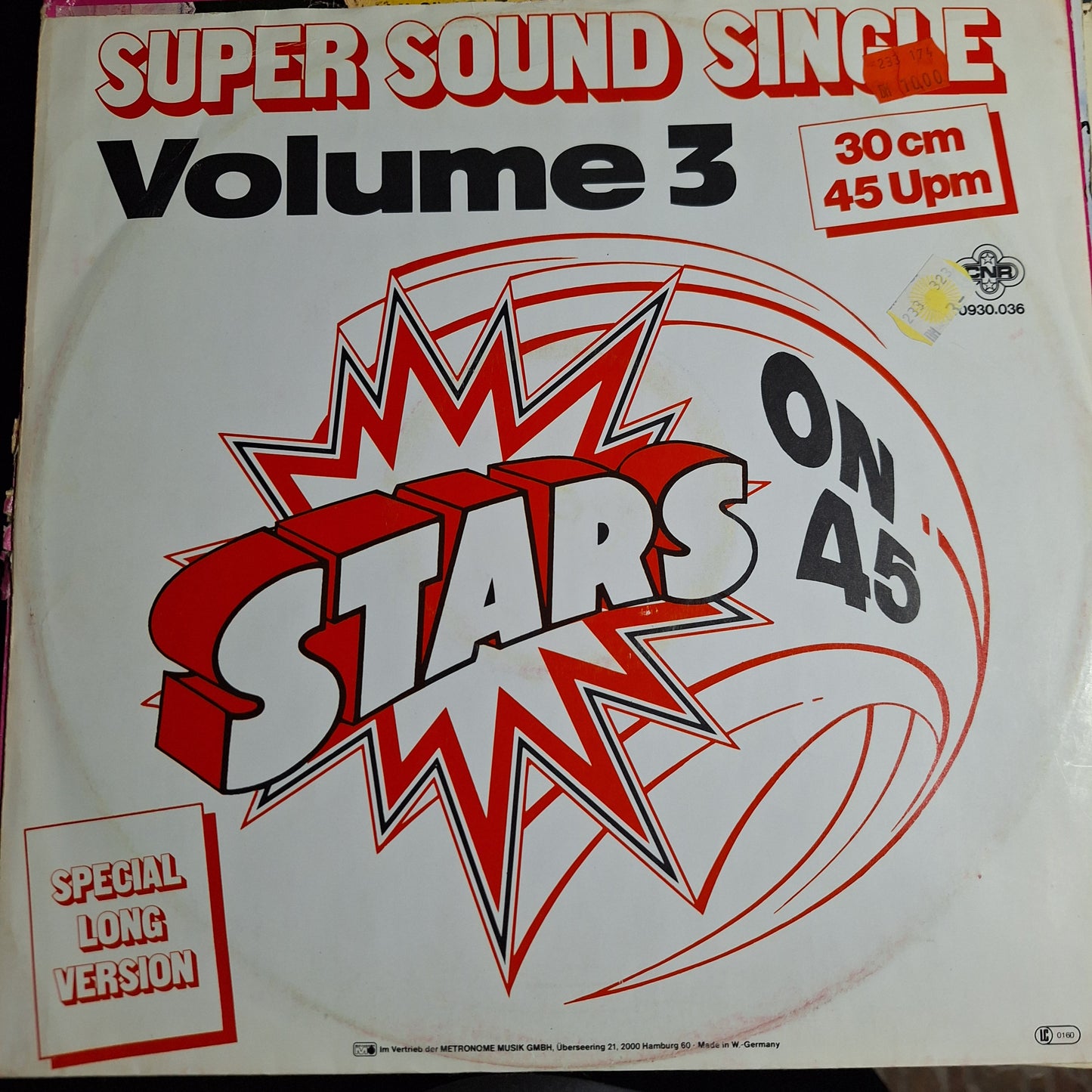 Stars on 45 Volumen 3 Maxi 2da. Mano Usado VG+