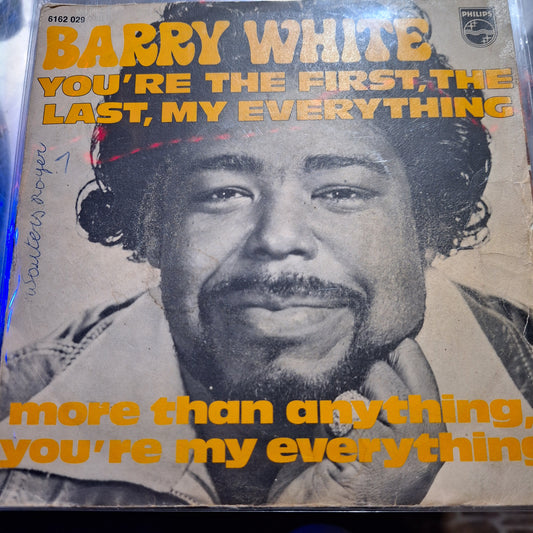 Barry White You are my first Simple 7" de Epoca VG+