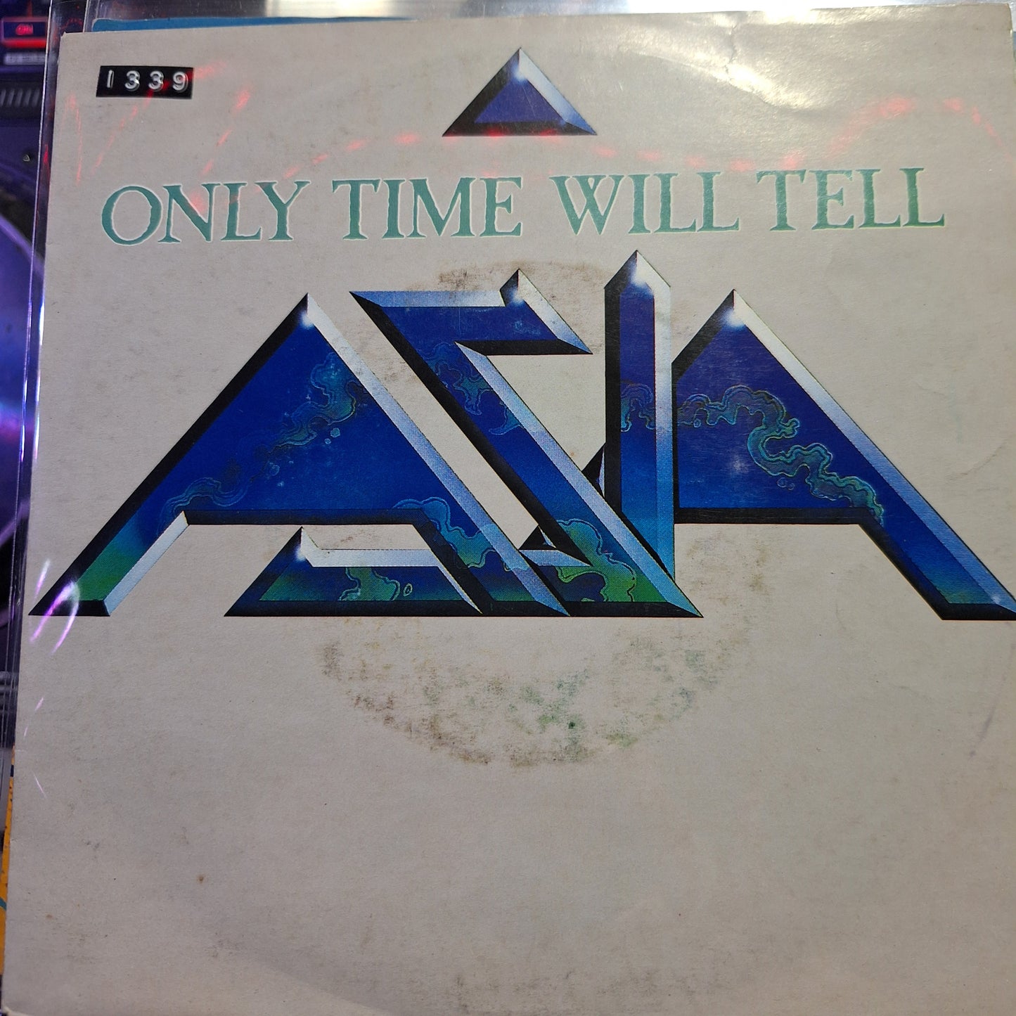 Asia Only Time Will Tell Simple 7" de Epoca VG+