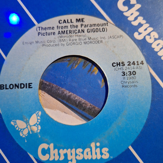 Blondie Call Me Simple 7" de Epoca VG+