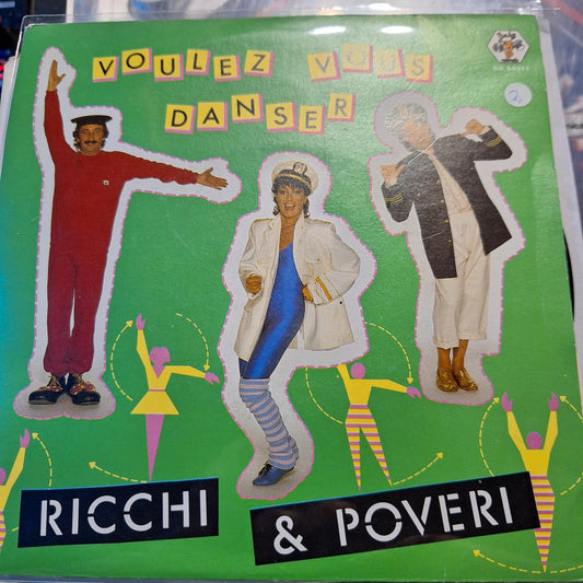 Ricchie and Poveri Voulez Vous Danser Simple 7" de Epoca VG+