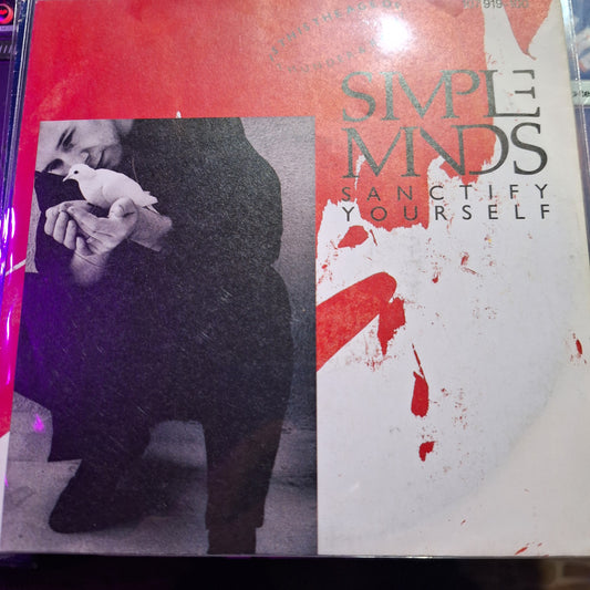 Simple Minds Sanctify Yourself Simple 7" de Epoca VG+