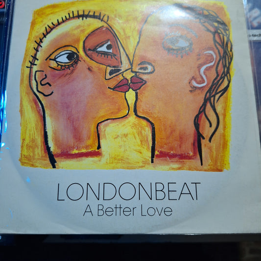 London Beat A Better Love Simple 7" de Epoca VG+