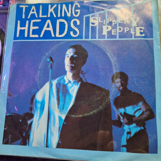 Talking Heads Slippery People Simple 7" de Epoca VG+