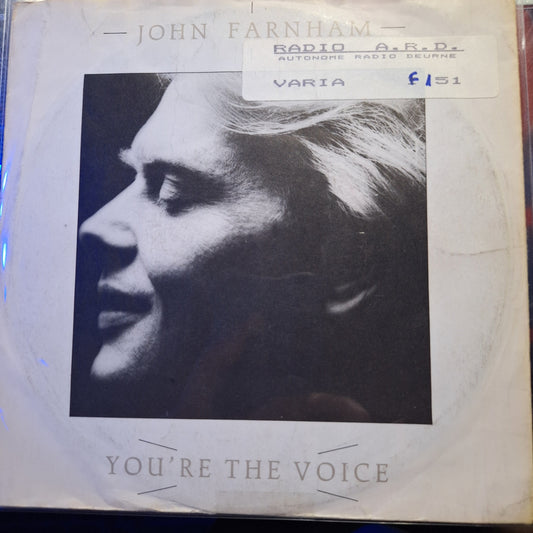 John Farham You Are the Voice Simple 7" De Epoca VG+