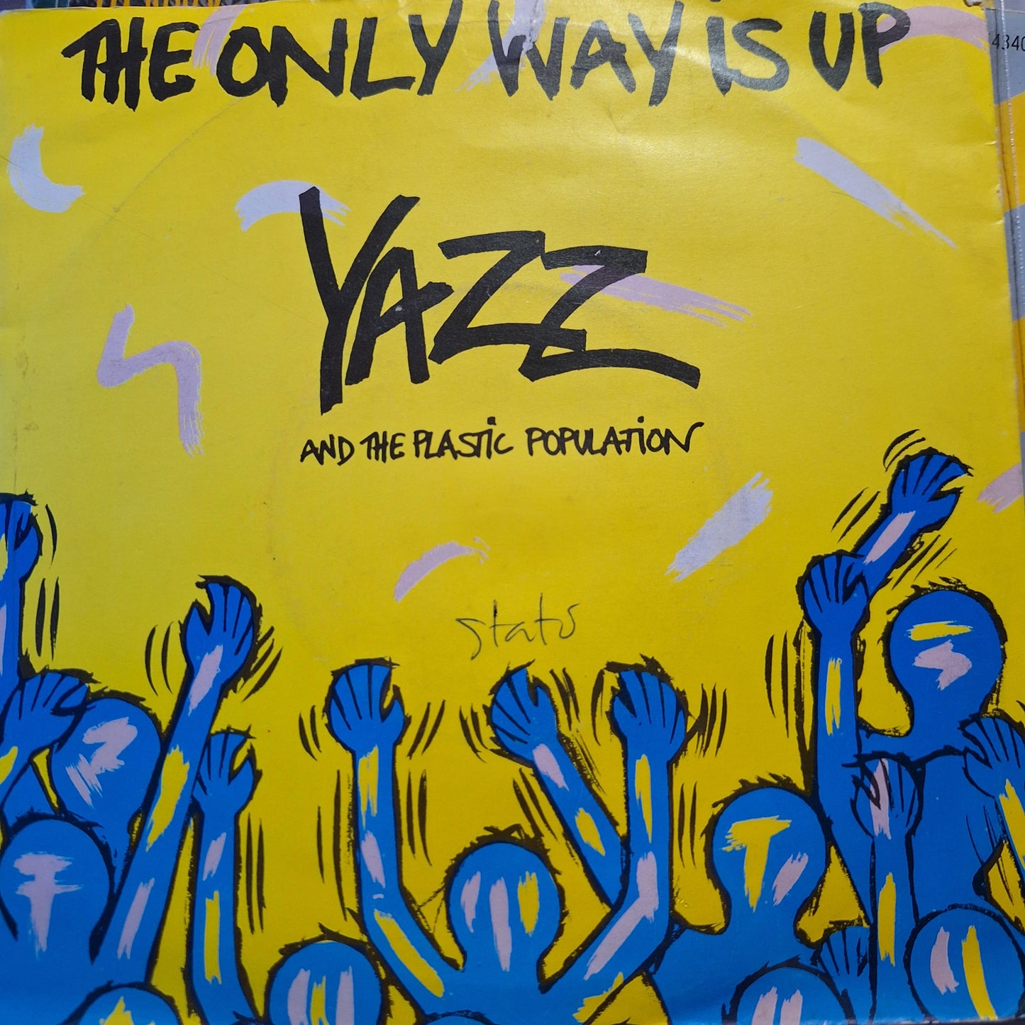 Yazz The Only Way Is Up Simple 7" De Epoca VG+