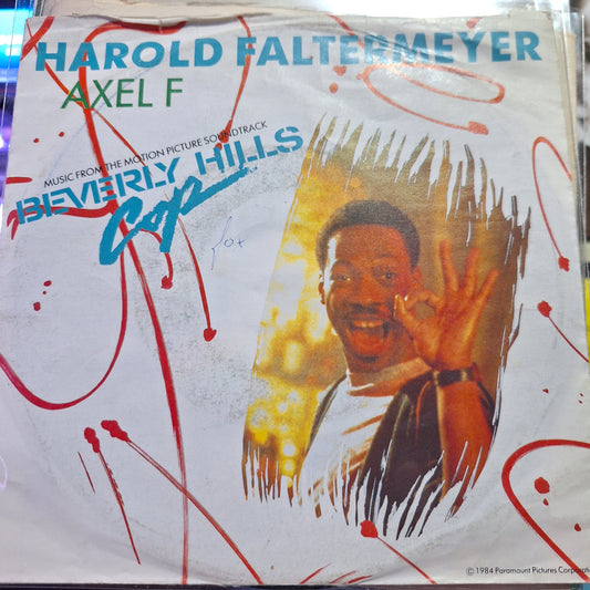 Harold Faltermeyer Axel F Simple 7" de Epoca VG+