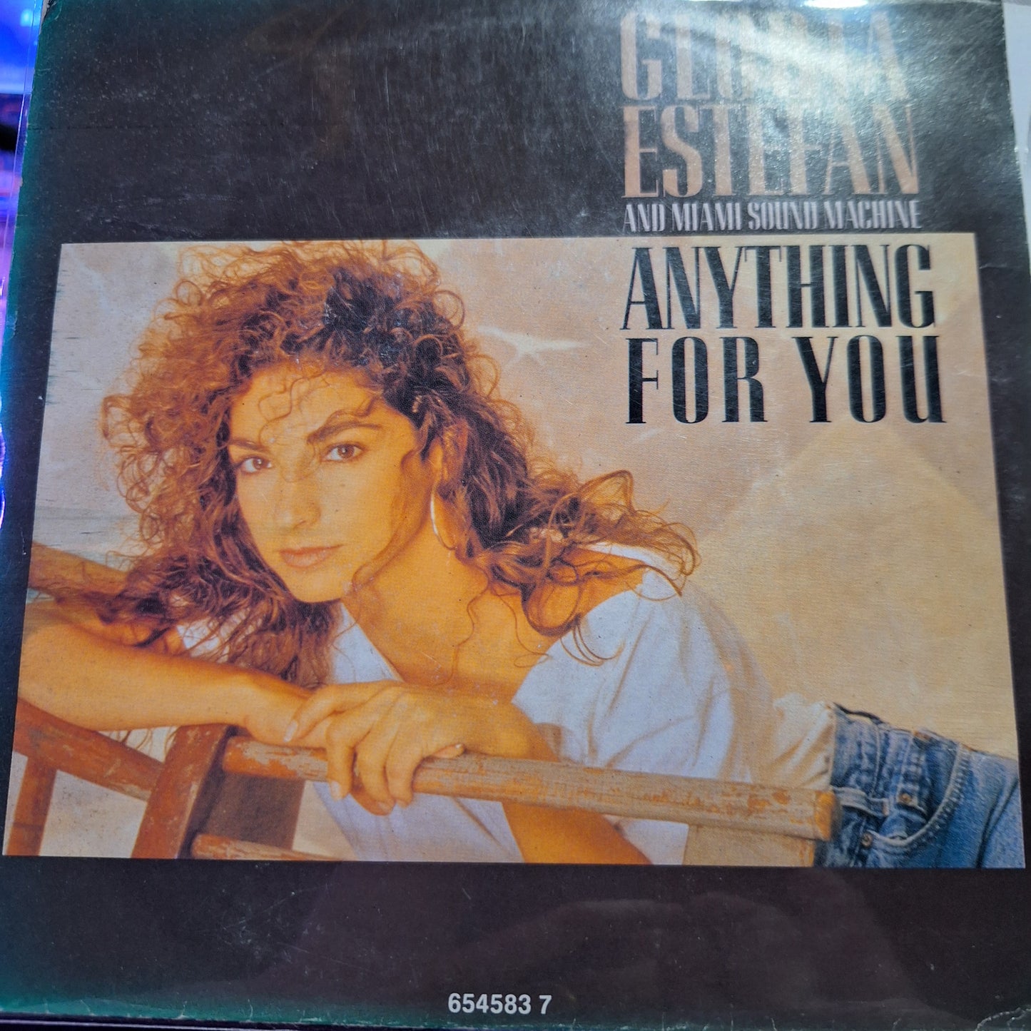 Gloria Estefan Anything For You Simple 7" De Epoca VG+