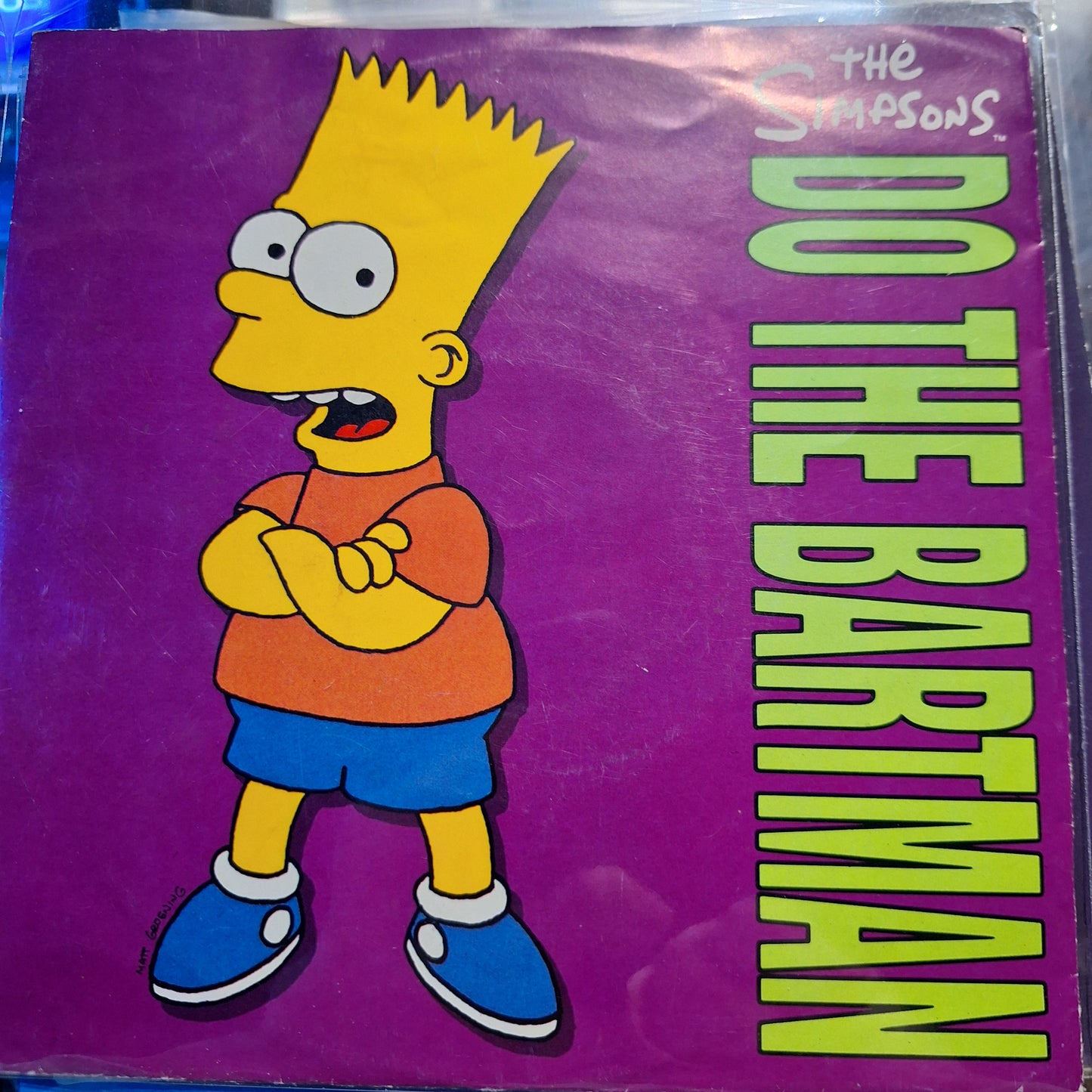 The Simpsons Do The Bartman Simple 7" De Epoca VG+