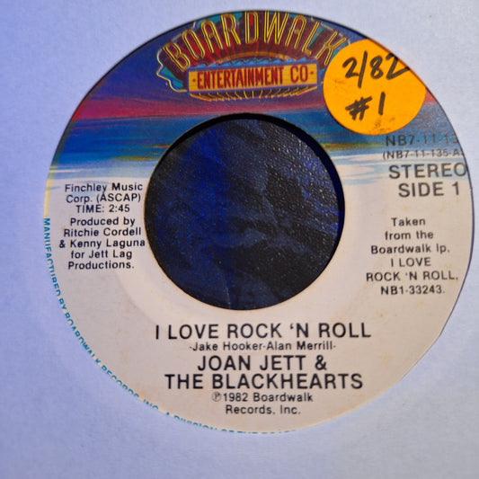 Joan Jett I Love Rock N Roll Simple 7" de Epoca VG+