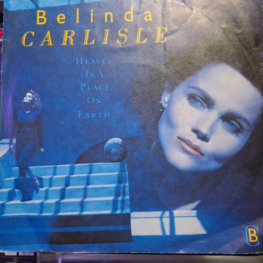 Belinda Carlisle Heaven Is a Place on Earth Simple 7" De Epoca VG+