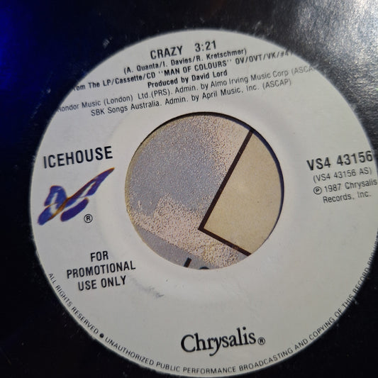 Icehouse Crazy Simple 7" De Epoca VG+