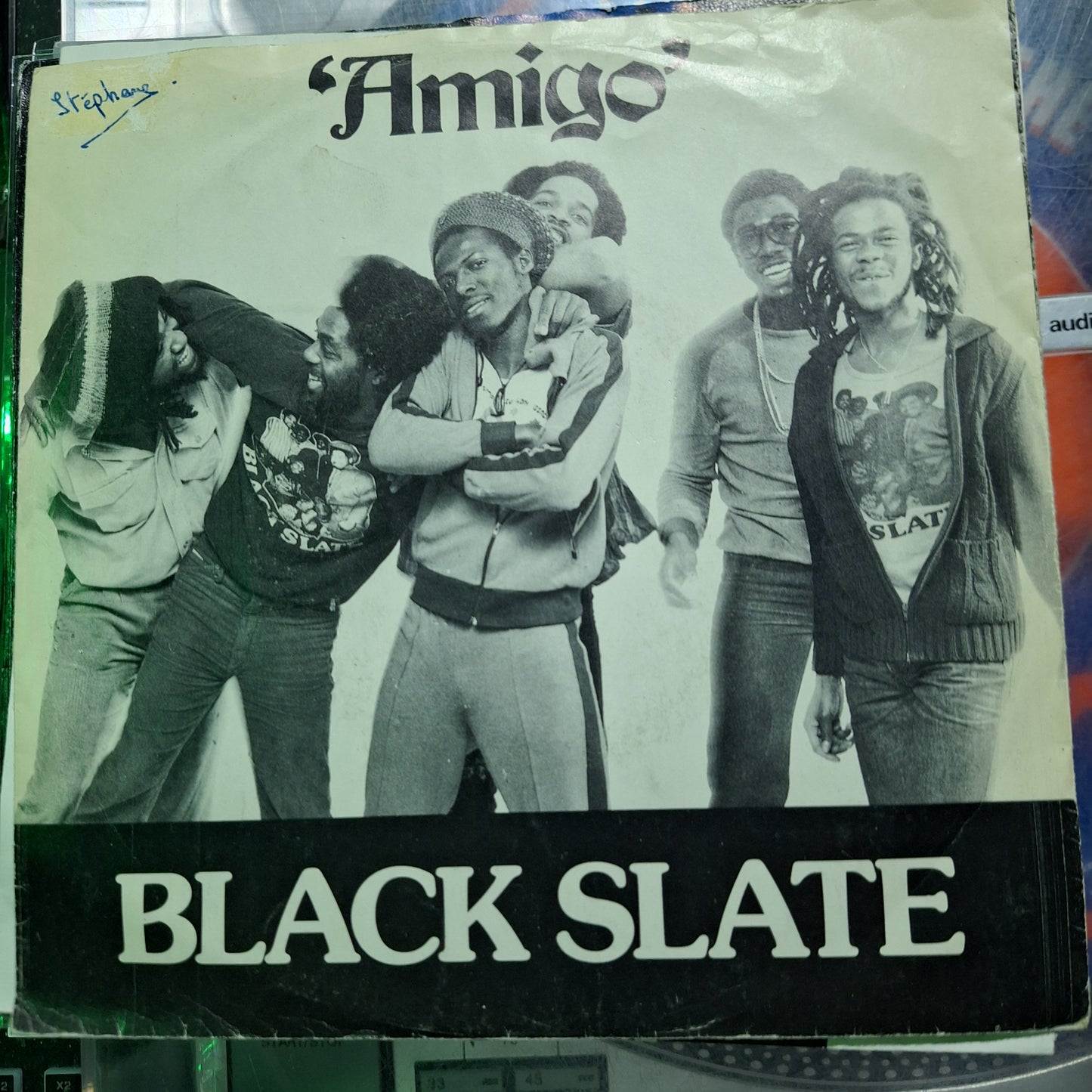 Black Slate Amigo Simple 7" De Epoca VG+