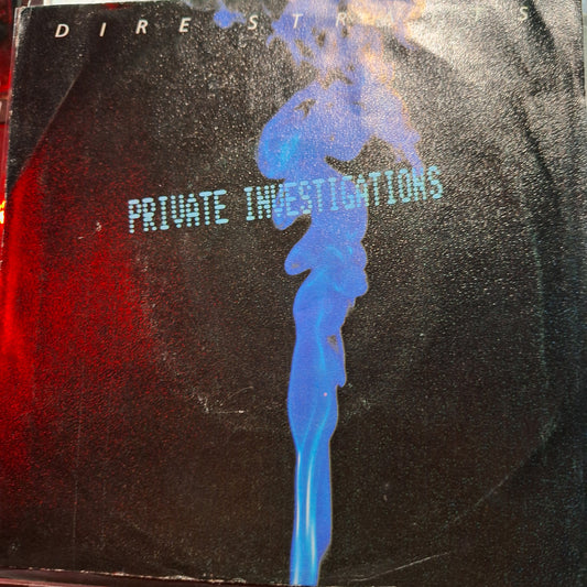 Dire Straits Private Investigations Simple 7" de Epoca VG+