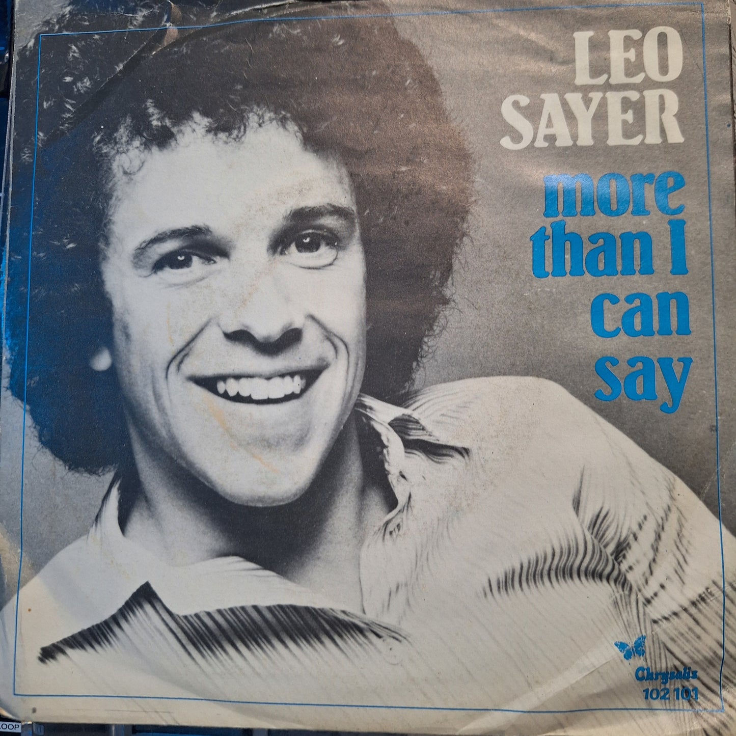 Leo Sayer More Than I Can Say Simple 7" De Epoca VG+